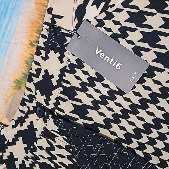 Venti6 Italy Graphic Print Flare Pants Size Medium Juniors NWT - Picture 3 of 5